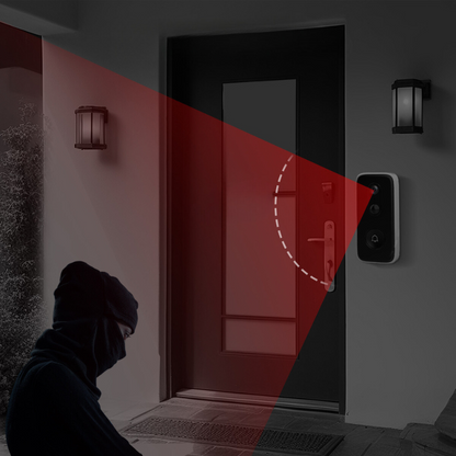 DoorVision – Bezprzewodowy inteligentny dzwonek do drzwi o rozdzielczości 3MP