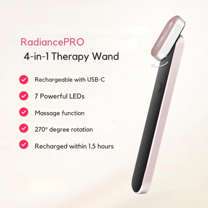 RadiancePro - 4-in-1 Therapy Wand for Skin Rejuvenation