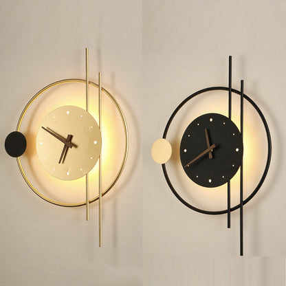 TimeGlow – Wall Clock with LED Lighting