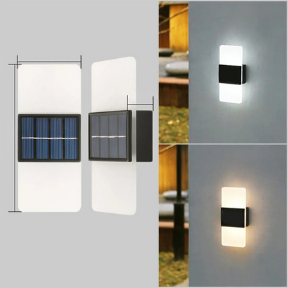 EcoRay - Solar-Powered Wall Light