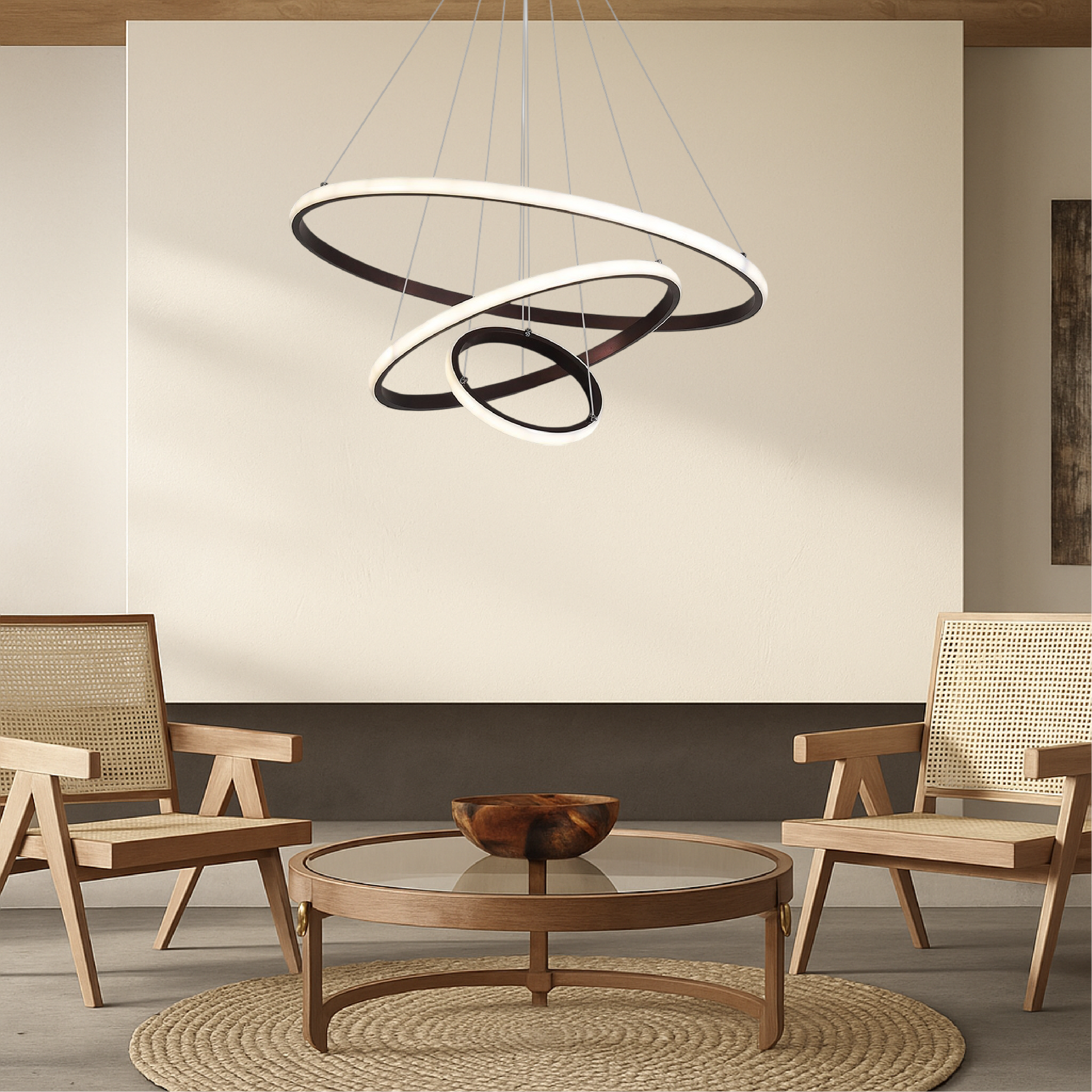 3 tier modern chandelier 3