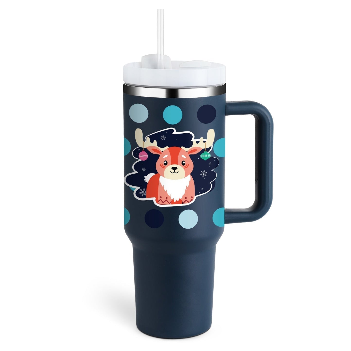 ChillMug - Isoleret Drikkekrus med sugerør
