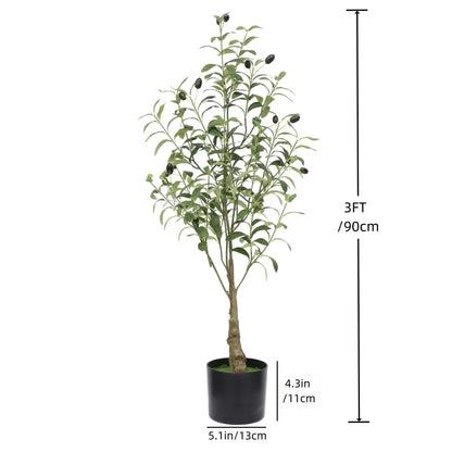 OlivaLeaf - Lifelike Olive Tree Decoration
