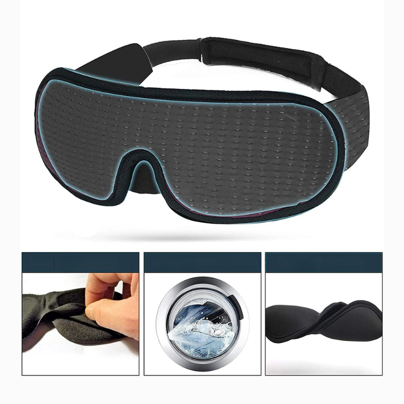 SilentNight - 3D Sleeping Mask with Soft Fabric