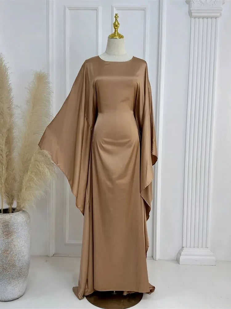 Variant image for Grace - Long Sleeve Maxi Dress with Stylish Cloak Sleeves for Women-21