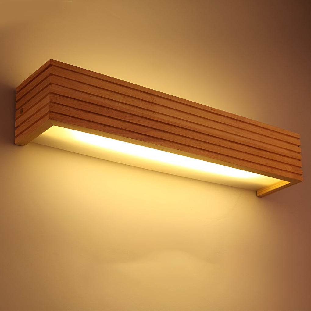 AquaLume – Rectangular LED Nordic Wall Mirror Light