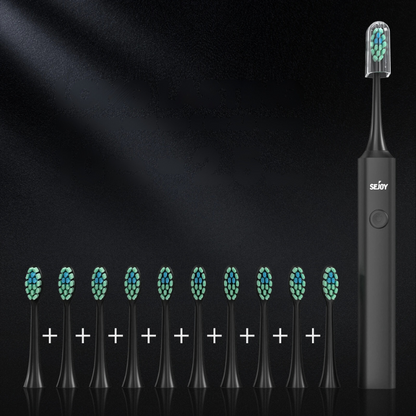 FreshPulse - Rechargeable Toothbrush with 10 Brush Heads