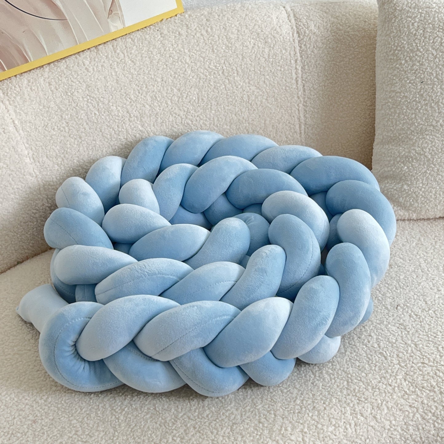 WavePad - Elegante cuscino da pavimento lavabile con motivi geometrici