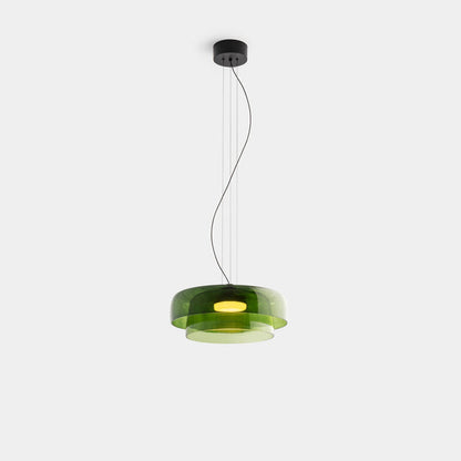 GlacialGlow - Nordic Glass Pendant Lamp