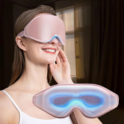 PureRest 3D - Contoured Sleep Mask for Total Light Blockout and Comfort