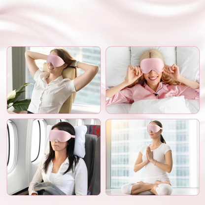 PureRest 3D - Contoured Sleep Mask for Total Light Blockout and Comfort