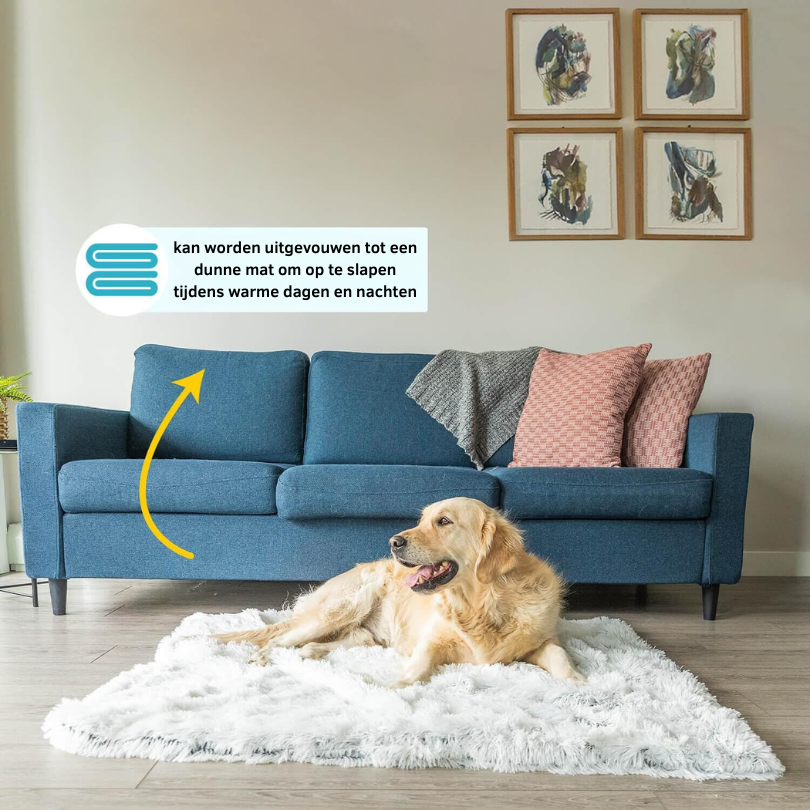Luxury Calming Dog Blanket – Soft, Animal-Friendly Fabric for Improved Sleep and Comfort, Machine Washable, Multiple Sizes Available-5
