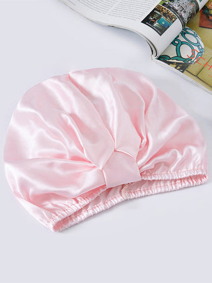 VelvetDream - Bonnet de nuit turban en soie