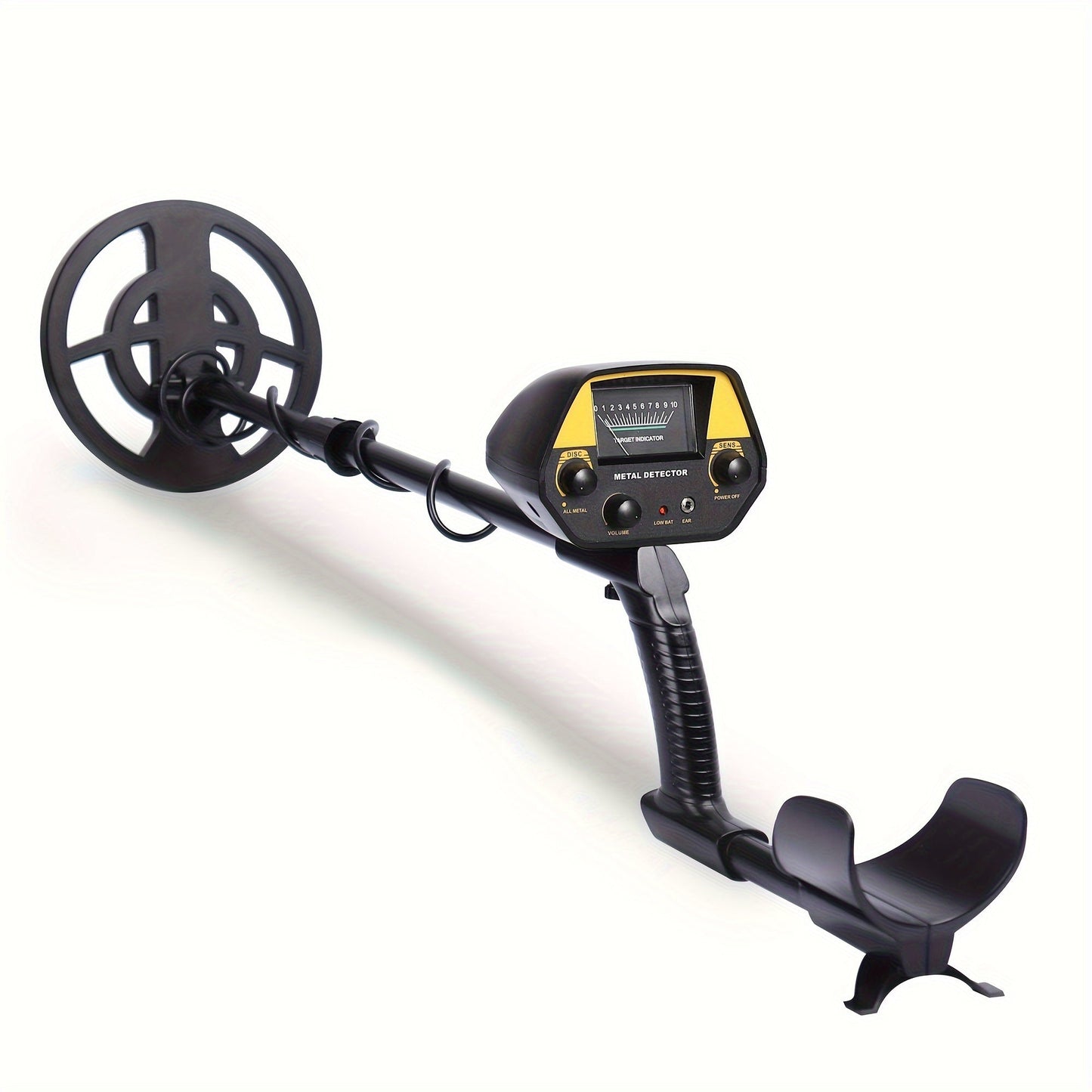 Compact Metal Detector with 20 cm Coil for Accurate Outdoor Treasure Hunting – Lightweight, User-Friendly, Versatile Detection-5