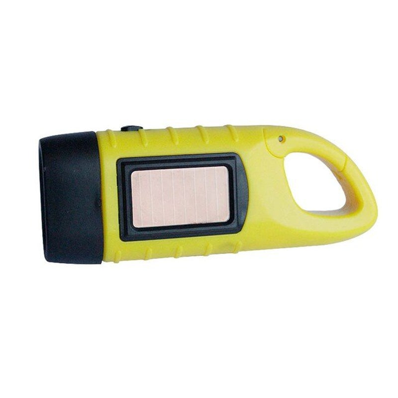 Variant image for Solar-Powered Waterproof Flashlight with Manual Charging – Compact Emergency LED Light for Outdoor and Home Use-1