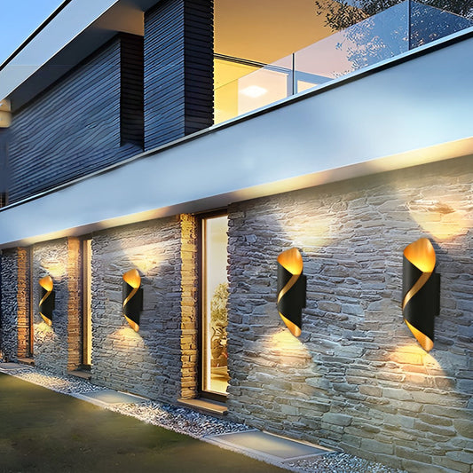 SustainRay - Elegant Exterior Wall Light