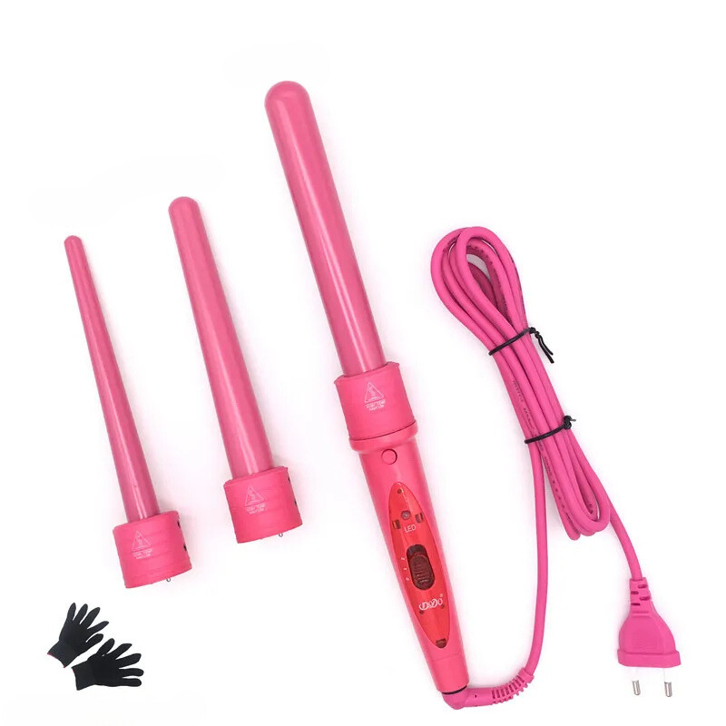 FlexiCurl - 3-Part Ceramic Hair Curler Set