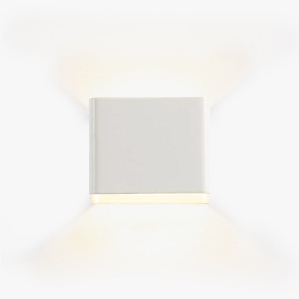 SquareGlow – Applique murale contemporaine