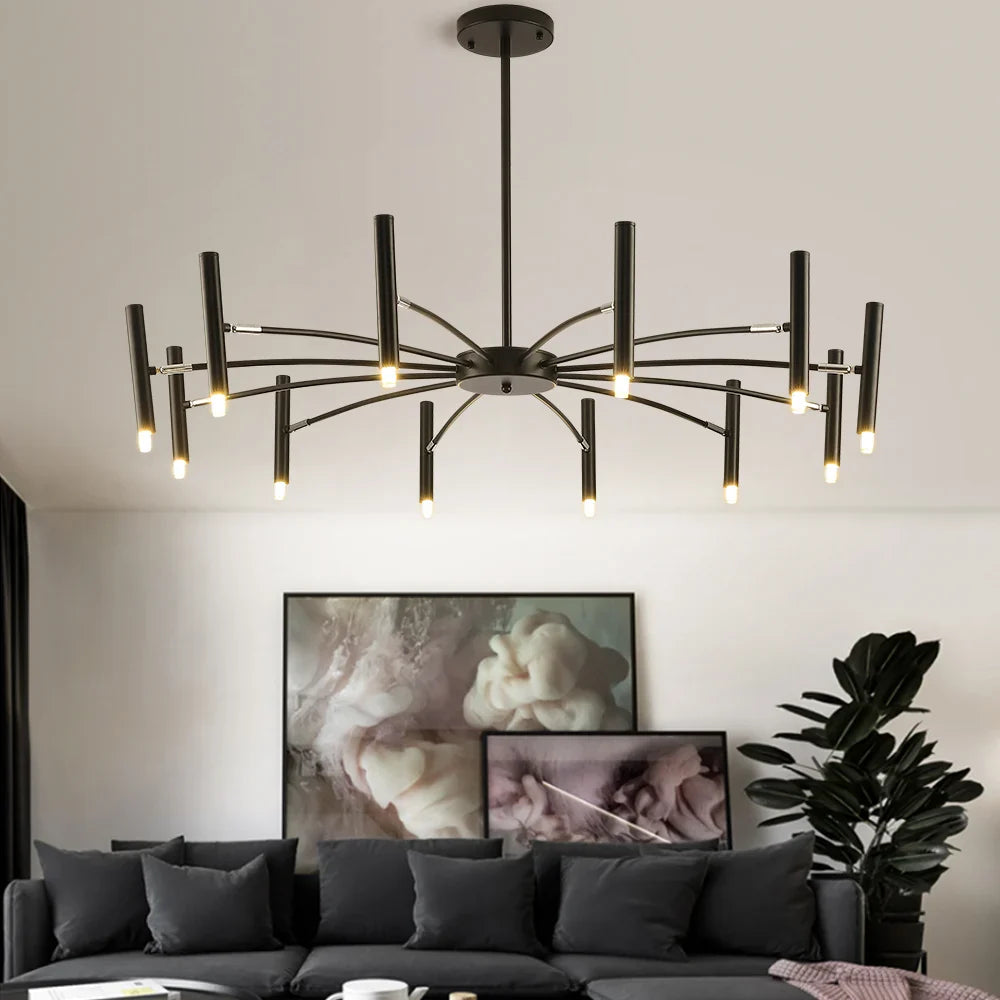 LuxeBeam - Elegant LED Chandelier