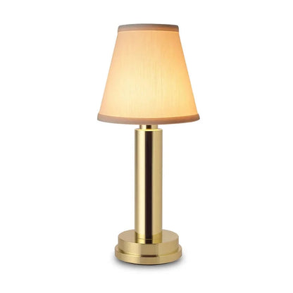 GleamGlow – Modern Brass Table Lamp