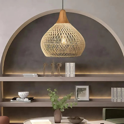 Sunwoven - Artisan Rattan Lamp