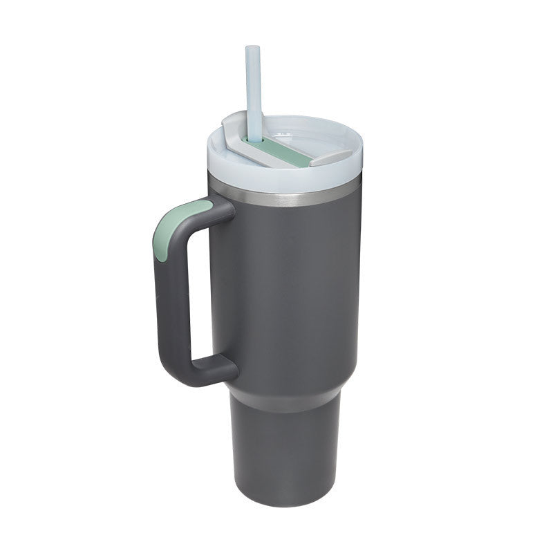ChillMug - Isoleret Drikkekrus med sugerør