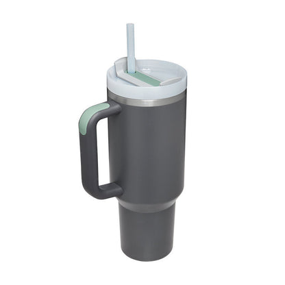 ChillMug - Isoleret Drikkekrus med sugerør