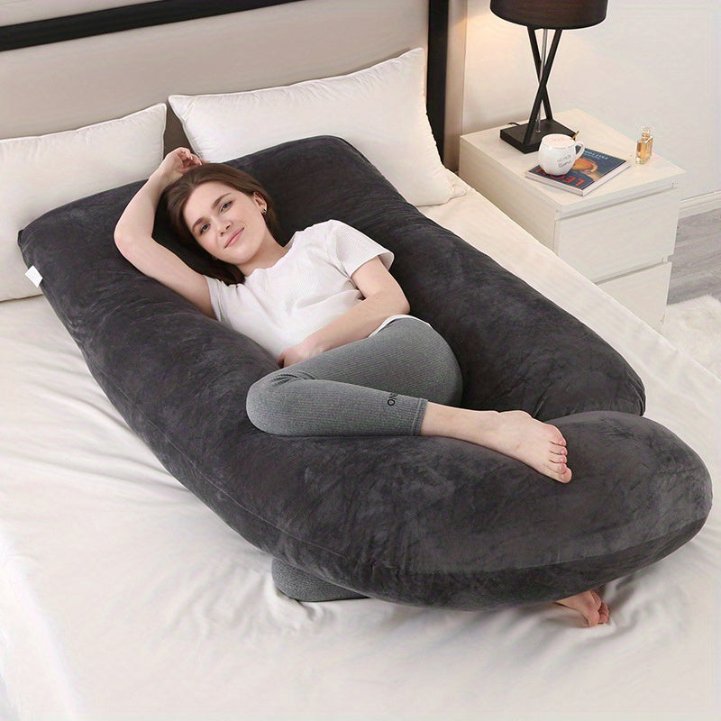 MaternityEase - Almohada en forma de J para mamás embarazadas