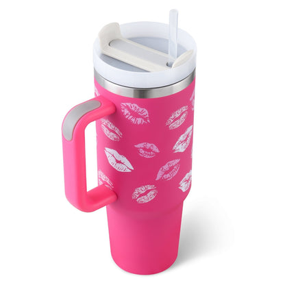 ChillMug - Isoleret Drikkekrus med sugerør