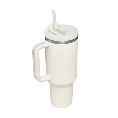 ChillMug - Isoleret Drikkekrus med sugerør