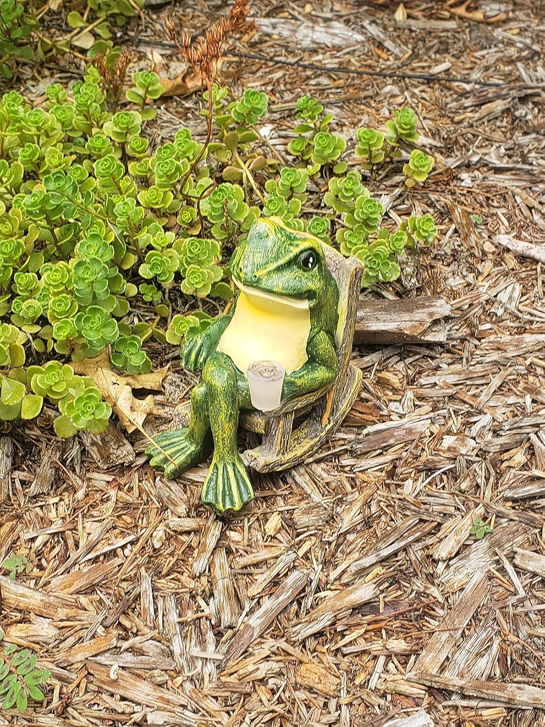 FrogShine - Solar Garden Lighting Sculpture