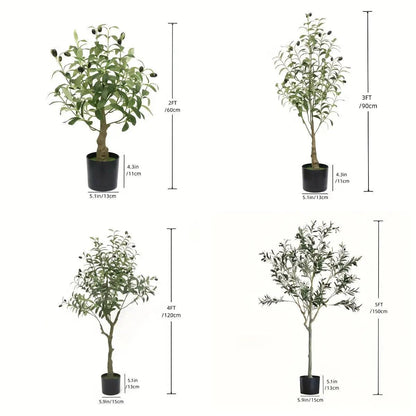 OlivaLeaf - Lifelike Olive Tree Decoration