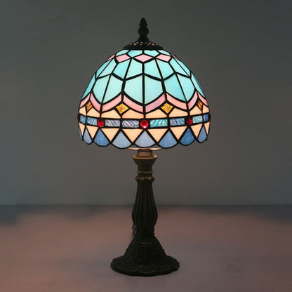 RadiantTints – Colored Glass Tiffany Lamp