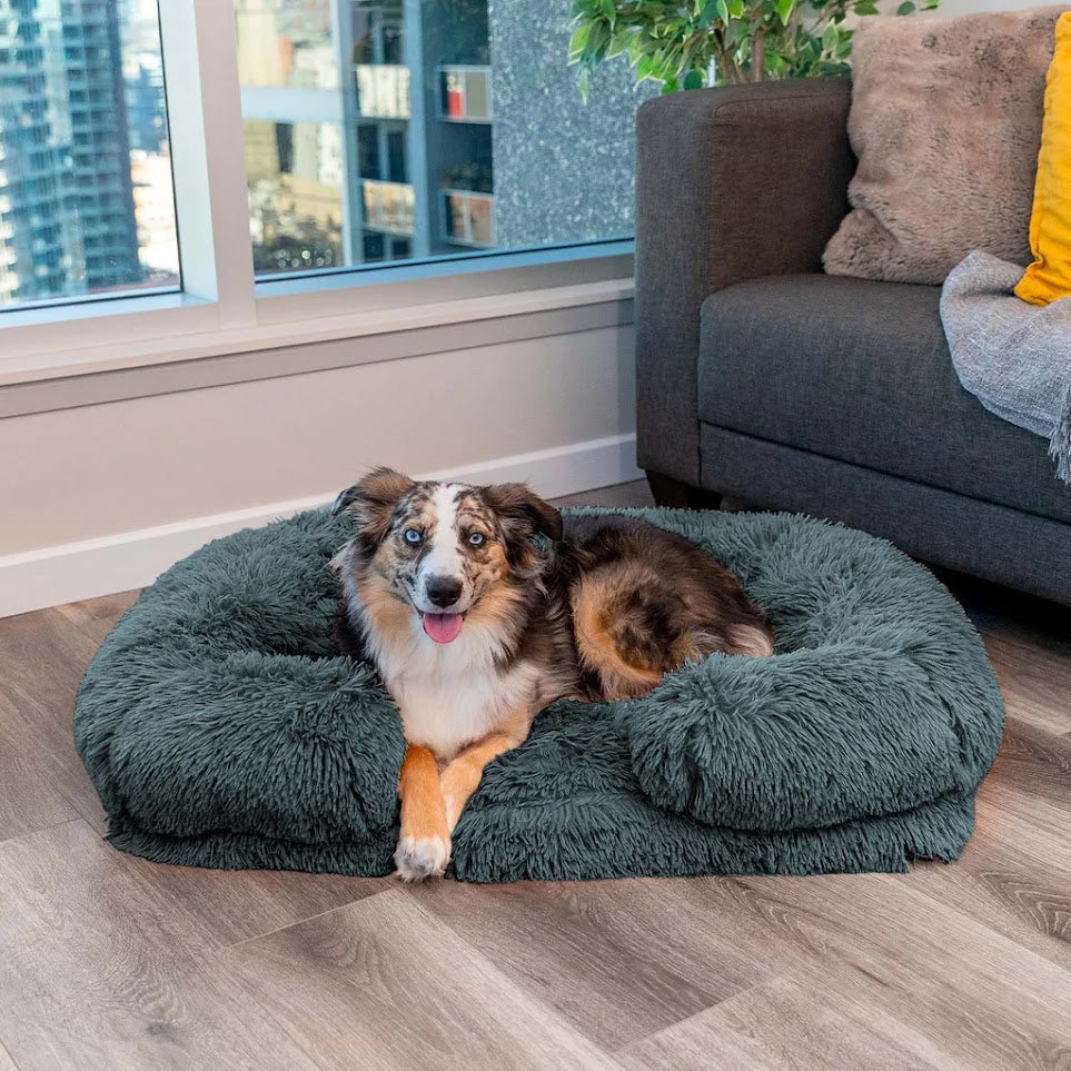 Orthopedic Memory Foam Dog Bed with Waterproof Lining – Large Comfortable Dog Bed for Better Sleep and Support-1