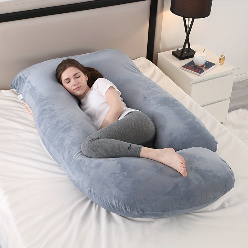 MaternityEase - Almohada en forma de J para mamás embarazadas