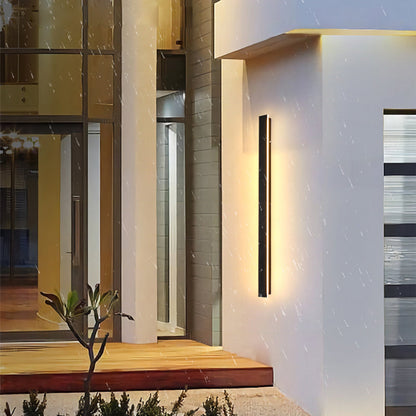 MetalGlow – Contemporary LED Wall Light for Outdoors