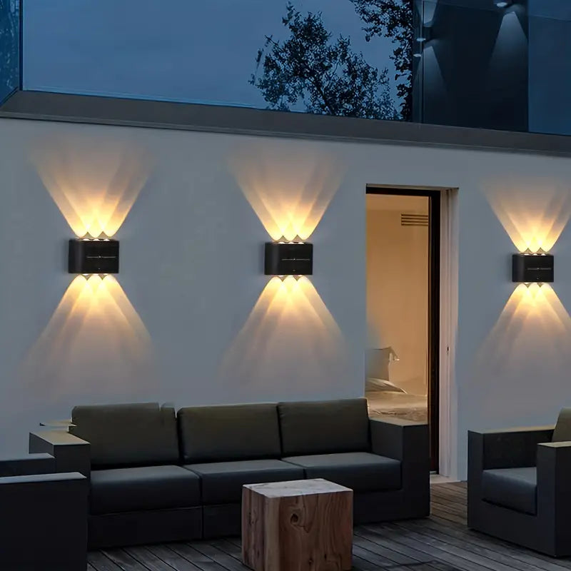 EcoLume – Stylish & Sustainable Outdoor Wall Lamp