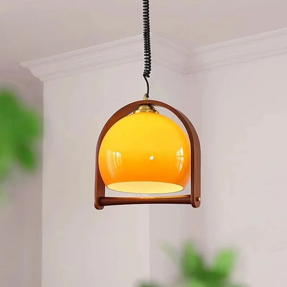 HoutLuxe - Bauhaus Geïnspireerde Pendellamp
