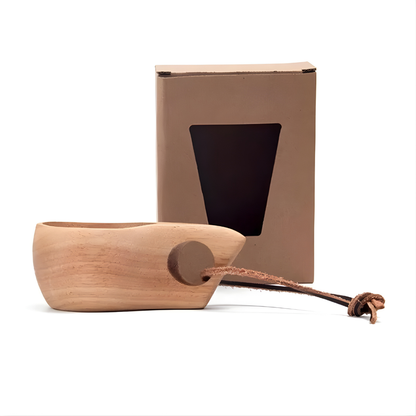 NatureCraft | Unique Handcrafted Organic Wooden Drinking Cup