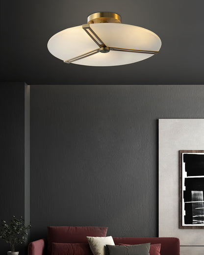 LuxeContempo - Ceiling Light with Sleek Modern Style and Subtle Illumination
