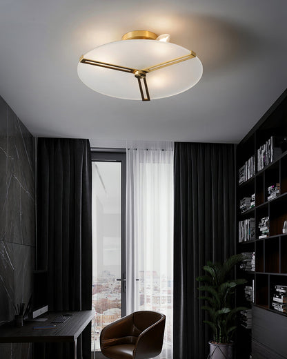 LuxeContempo - Ceiling Light with Sleek Modern Style and Subtle Illumination
