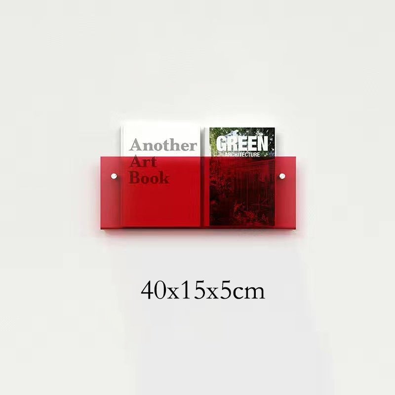 AcrylicAura | Stylish Eco-Friendly Wall Mounted Magazine Holder 14