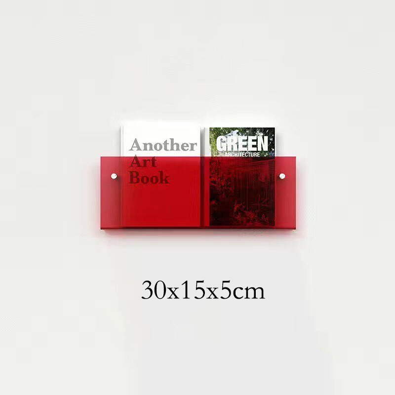 AcrylicAura | Stylish Eco-Friendly Wall Mounted Magazine Holder 16