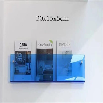 AcrylicAura | Stylish Eco-Friendly Wall Mounted Magazine Holder 18