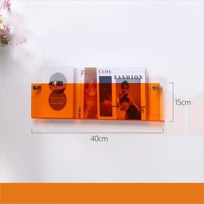 AcrylicAura | Stylish Eco-Friendly Wall Mounted Magazine Holder 19