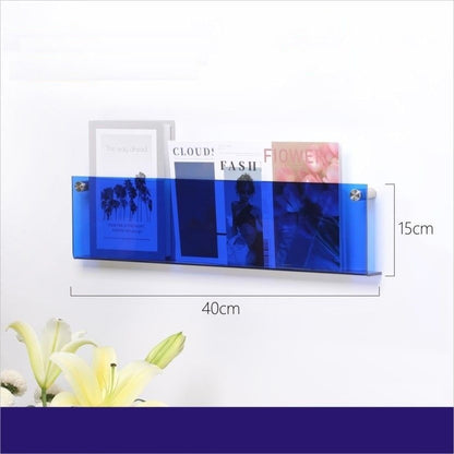 AcrylicAura | Stylish Eco-Friendly Wall Mounted Magazine Holder 31