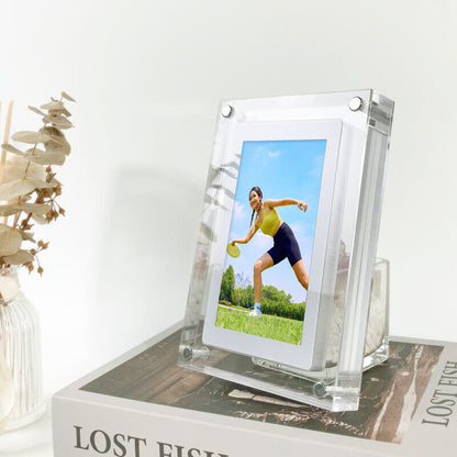 AcrylicAura | Stylish Modern Digital Photo Frame for Cherished Memories 2