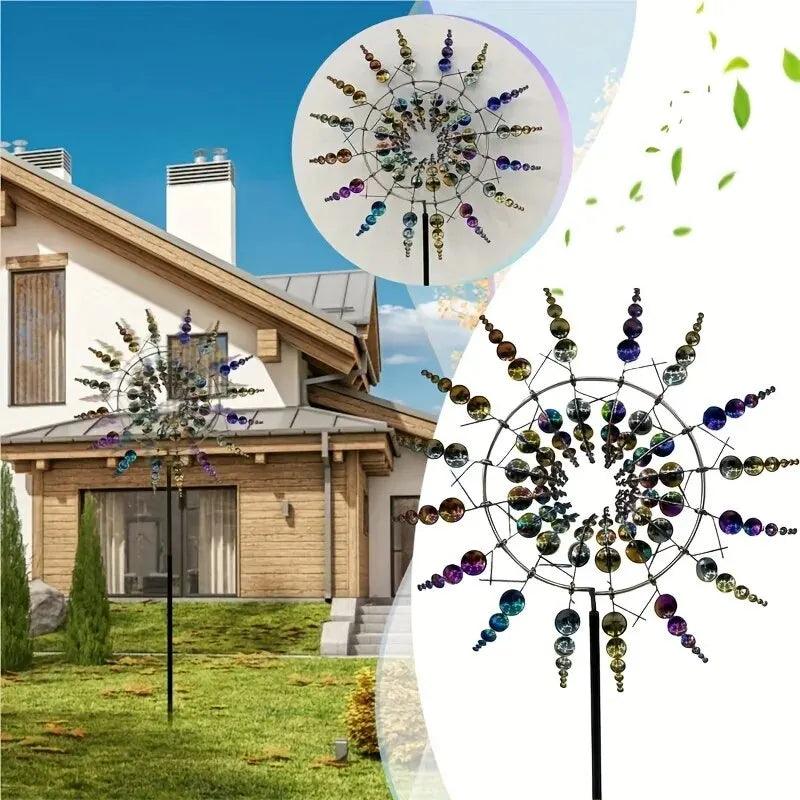 AeroSpire | Enchanting Kinetic Metal Windmill Garden Decor 1
