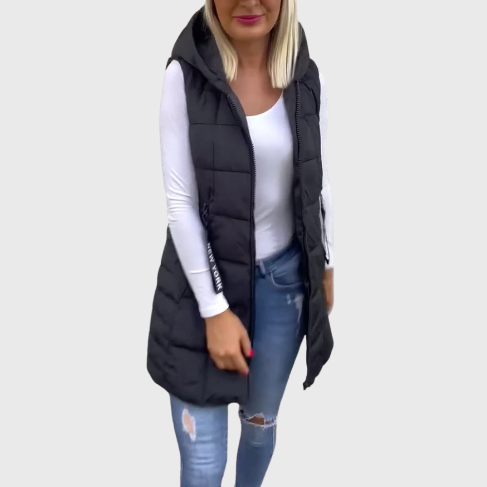 Alba - Sleeveless padded coat 2