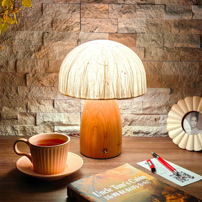 MushroomBeam - Playful Table Lamp with Warm, Cozy Lighting